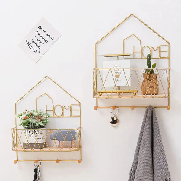Creative Wall-Mounted Shelf