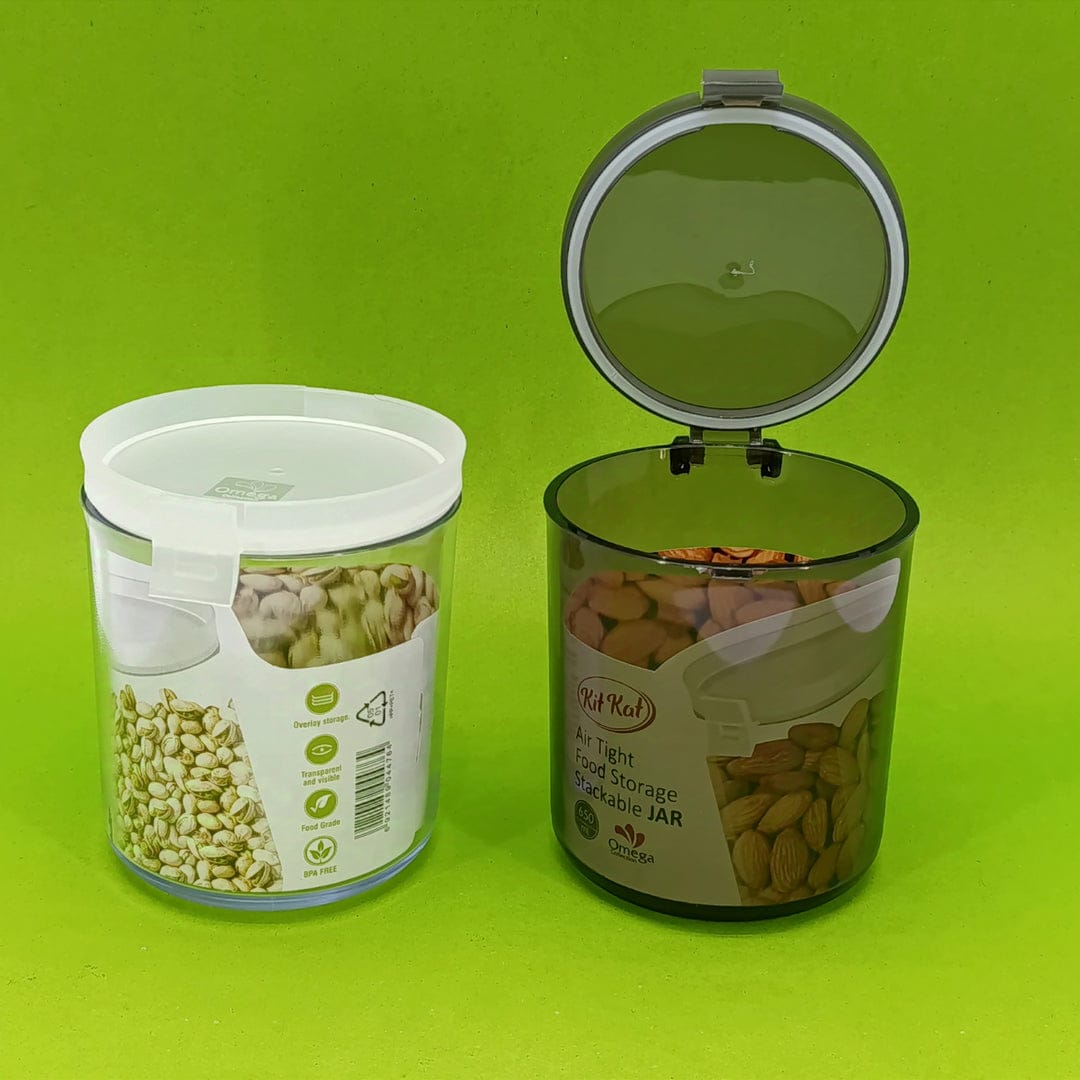 Set of 6 Kit Kat Air Tight Jar small size