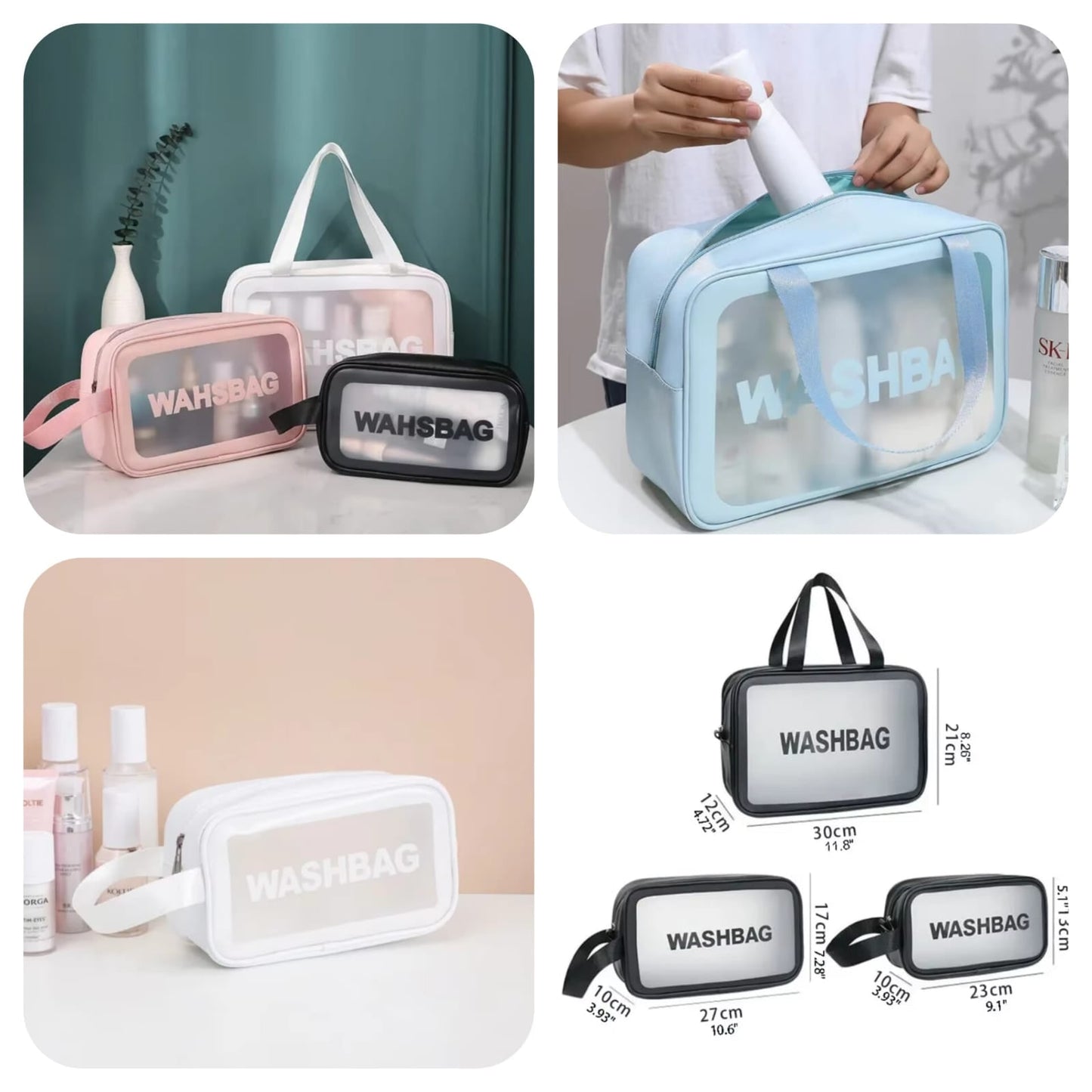 Single Layer Washbag