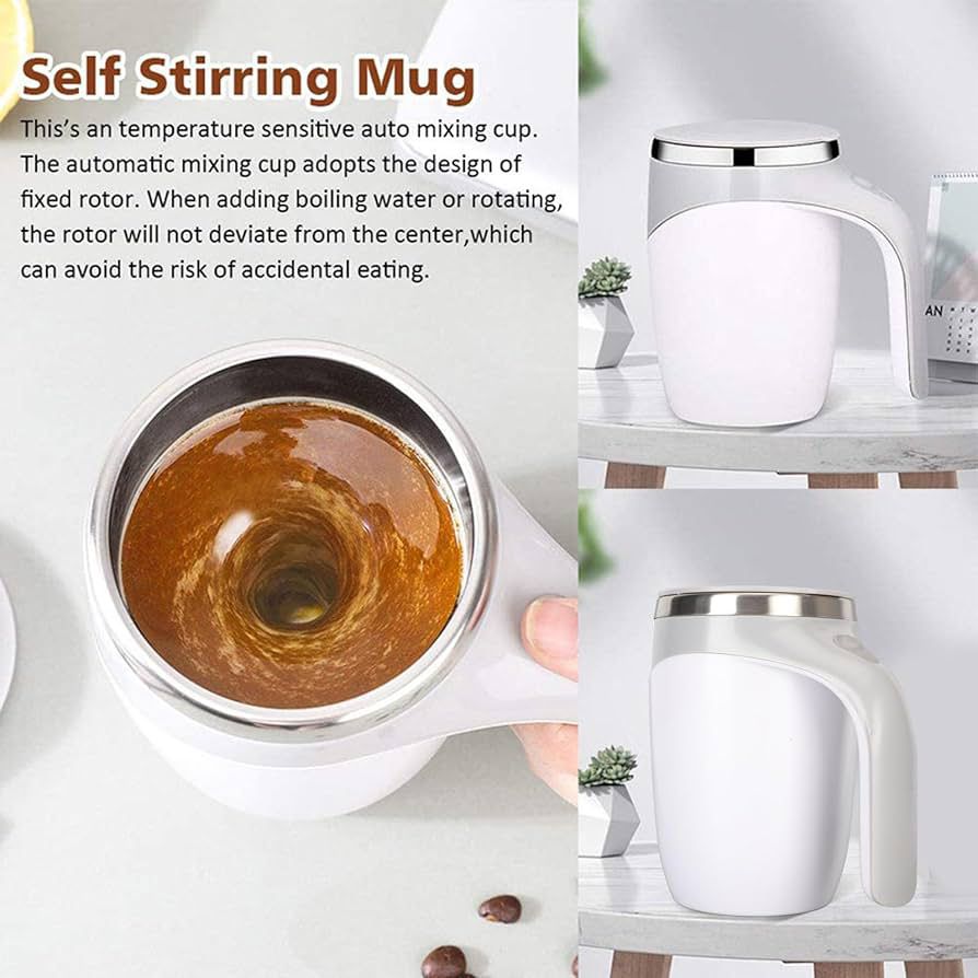Automatic Magnetic Stirring Coffee Mug