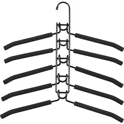 5 Tier Metal Anti Slip Clothes Hanger