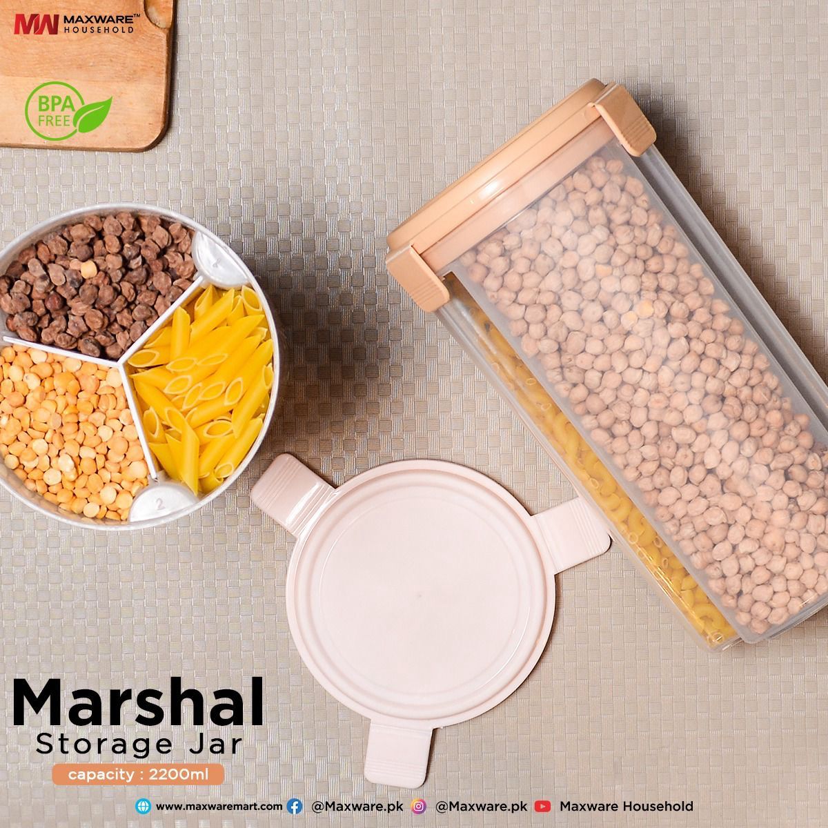 Marshal jar. PACK OF 2
