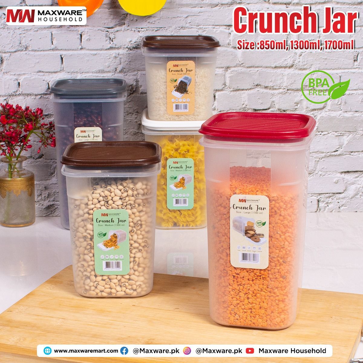 Crunch Jar PACK OF 2