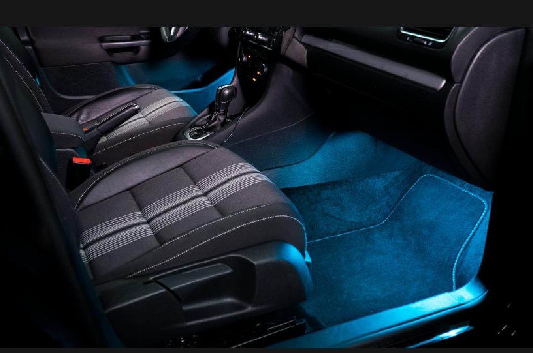 Car atmosphere RGB light with remote