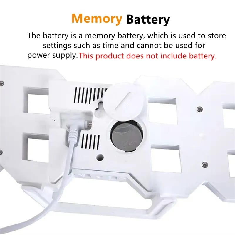 3D LED Digital Alarm Cloc