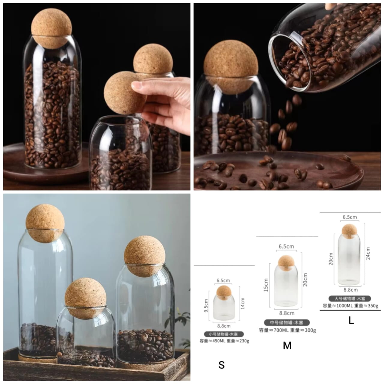 Wooden Ball Jars Pack Of 2