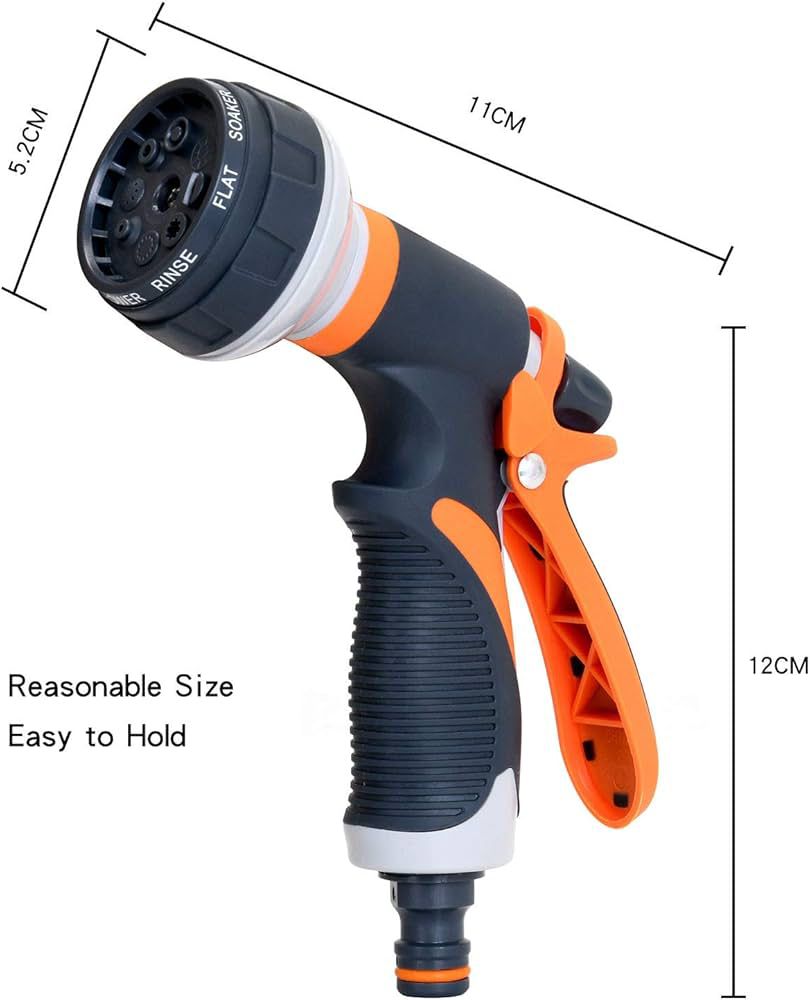 Garden Hose Spray Gun Nozzle High Pressure