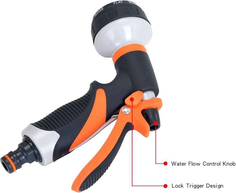 Garden Hose Spray Gun Nozzle High Pressure