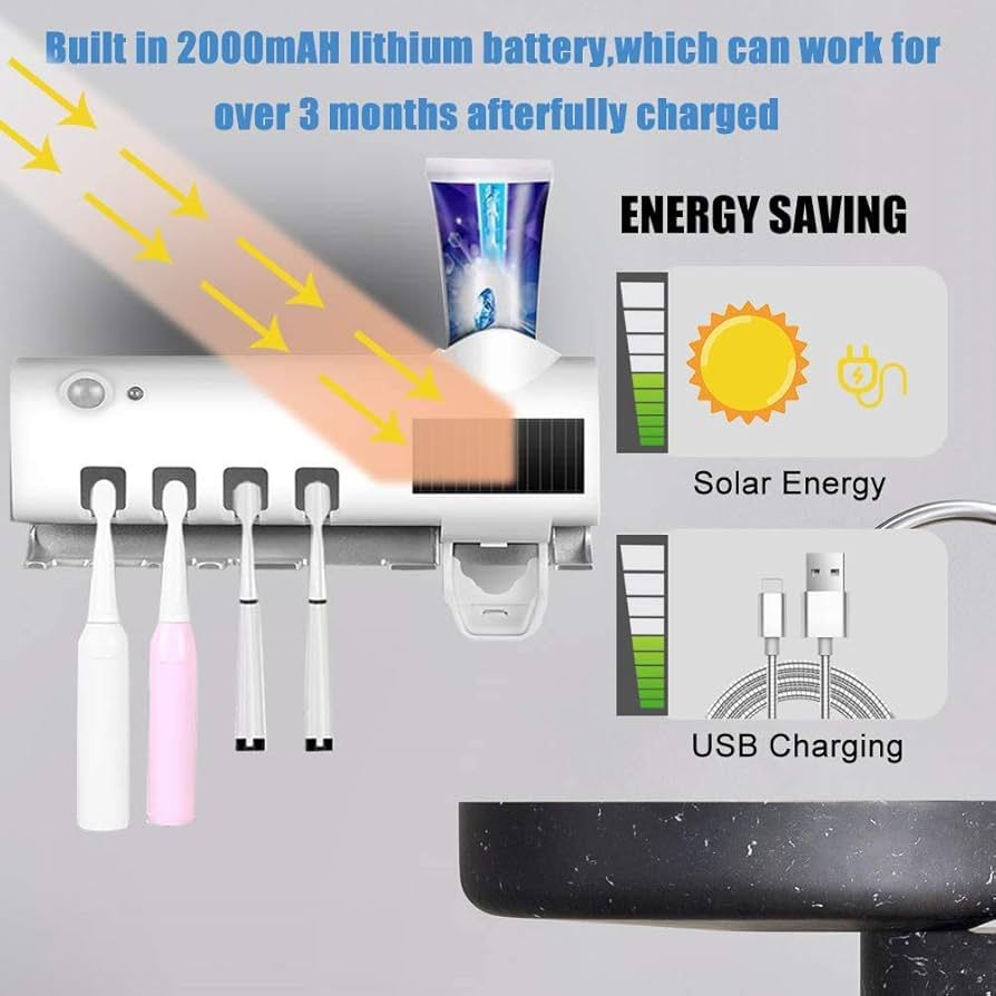 Wall Brush Holder, Electric Toothbrush Holder