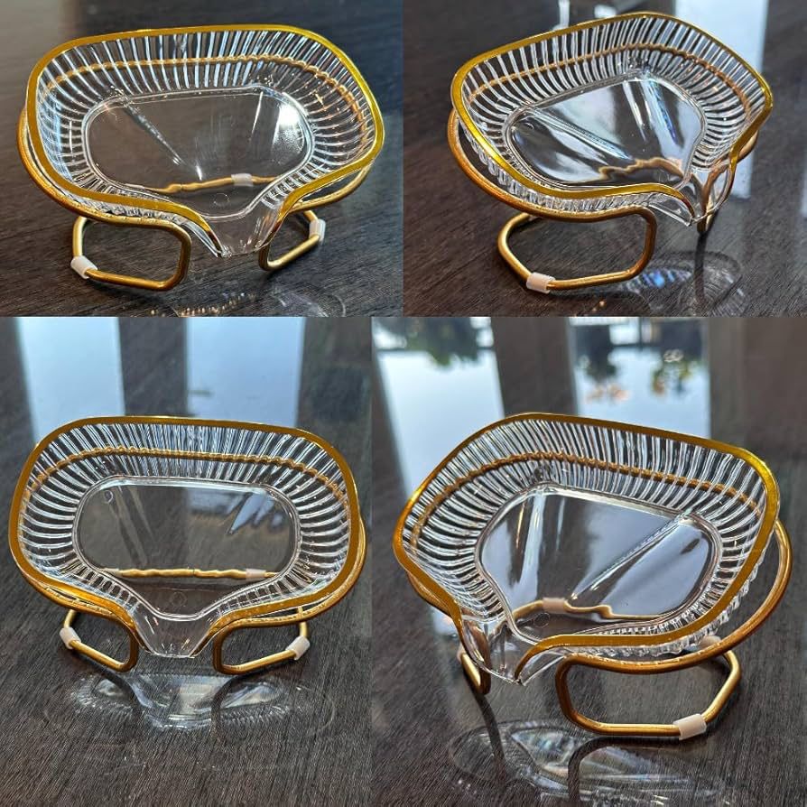 Luxury Soap Holder Self Draining Soap Dish Holder