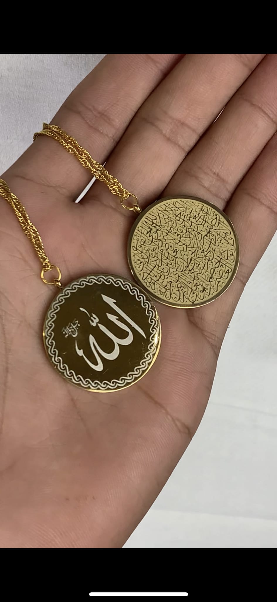 Ayat al kursi pendant
