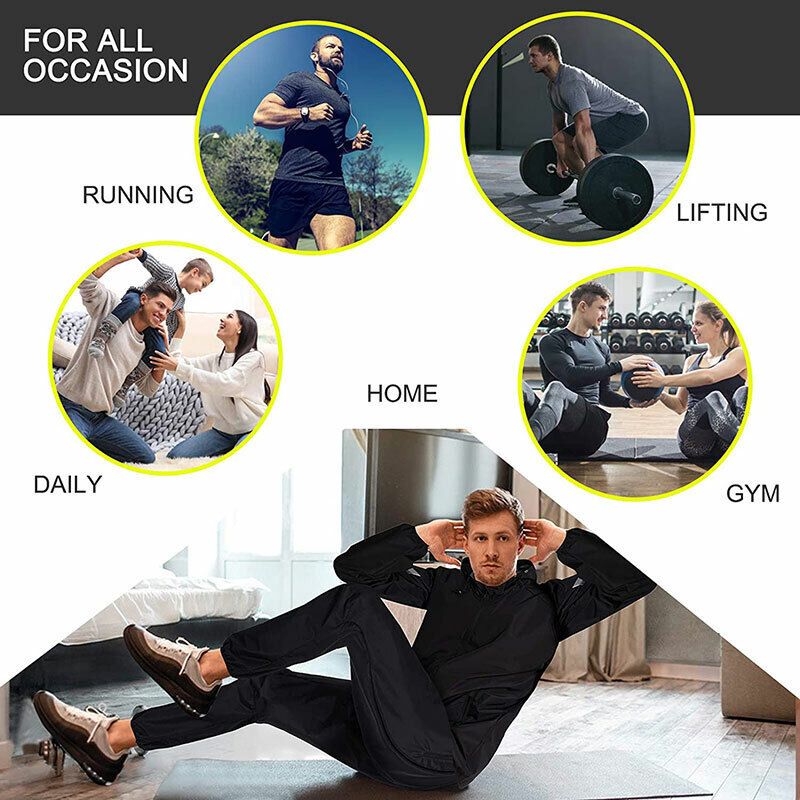 Men And Women Heavy Sauna Sweat Suit