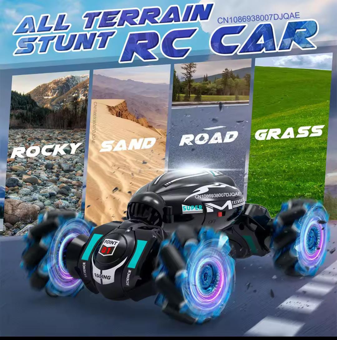 RC racing stunt Car with  Remote control