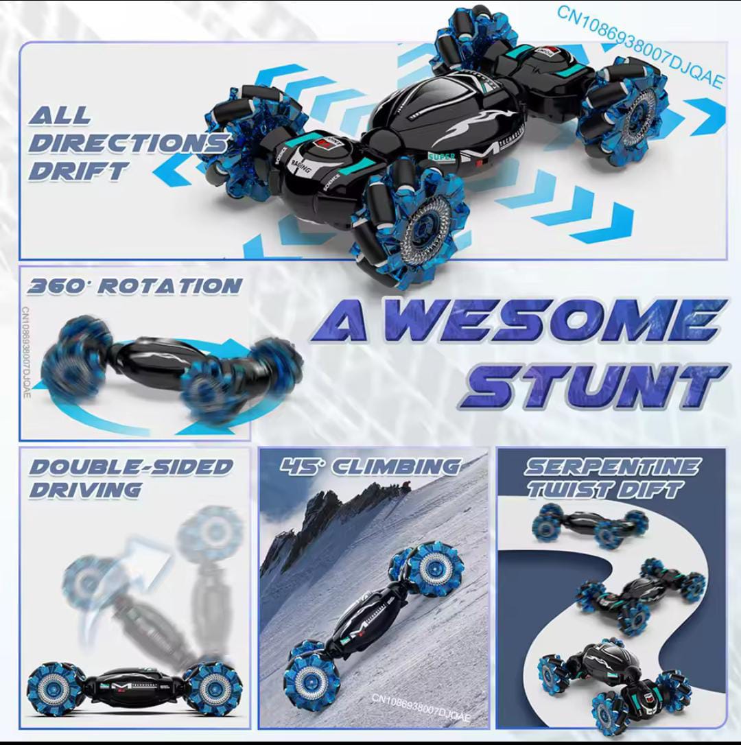 RC racing stunt Car with  Remote control