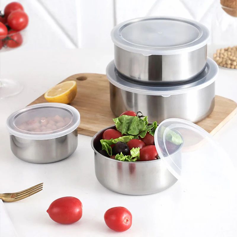 5Pcs Stainless Steel Mixing Bowl Set