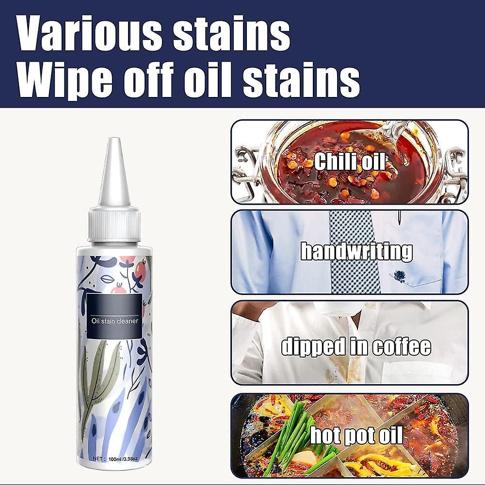 Oil Stain Remover For Clothes.