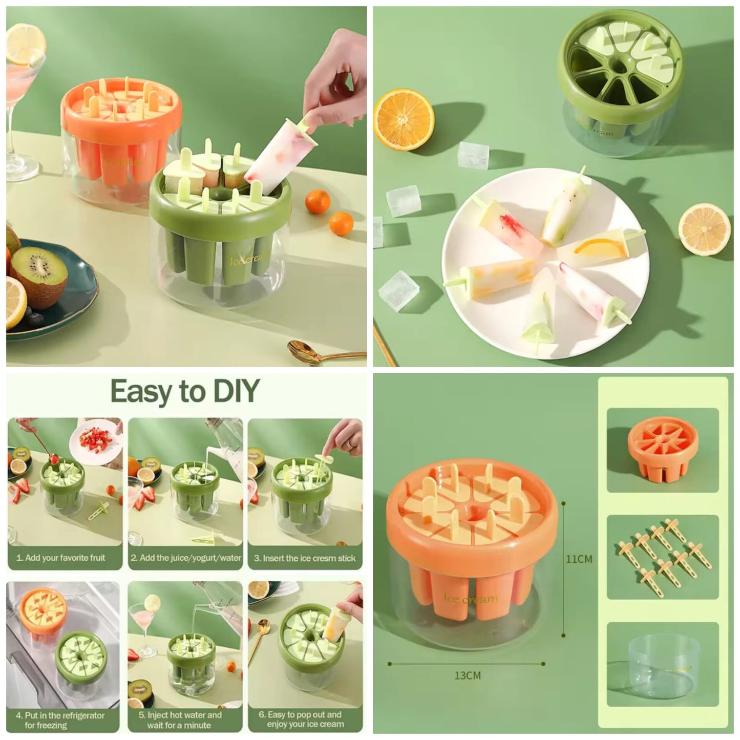 Silicone Popsicle Mould