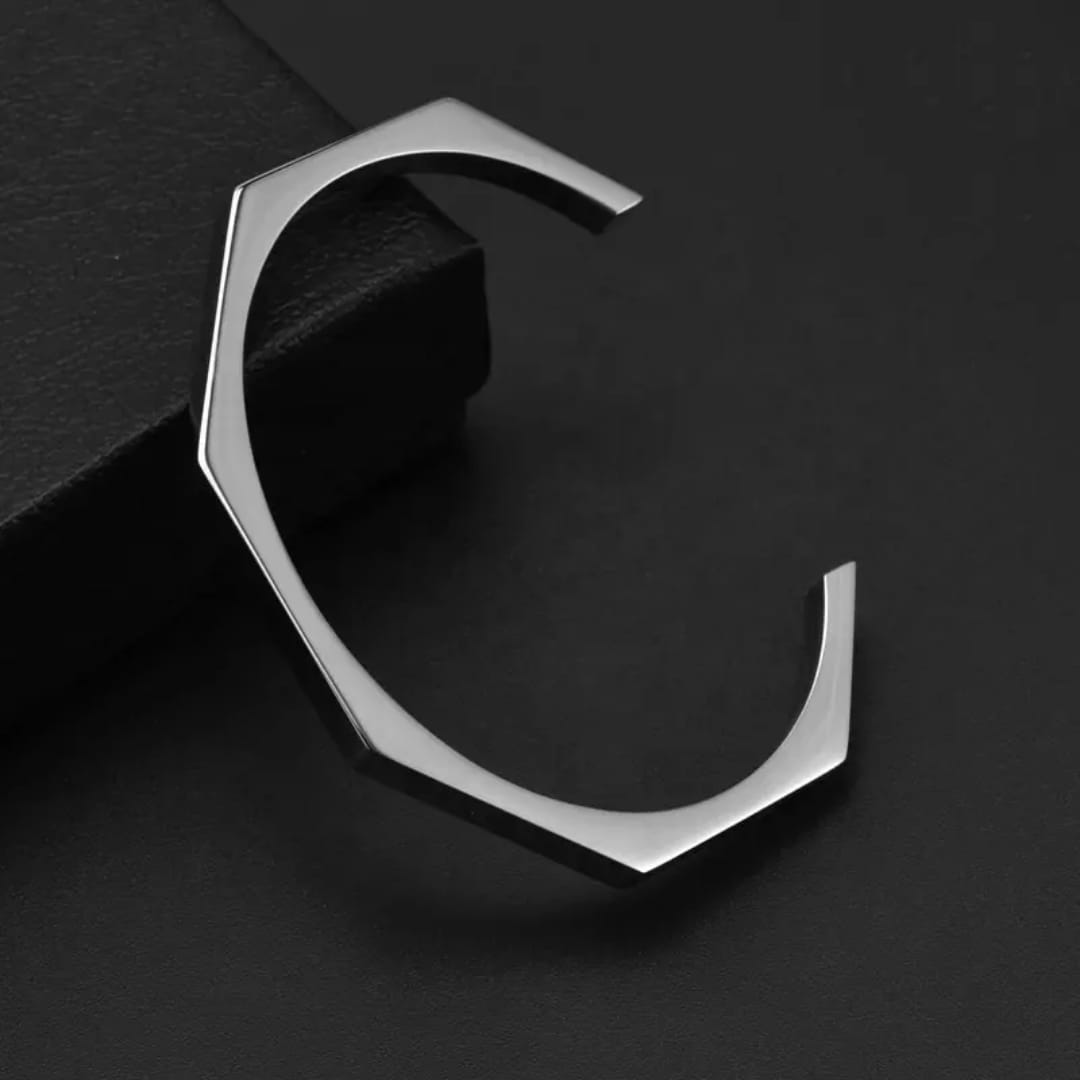 Curve C Cuff Available In Stainless Steel Standard Size