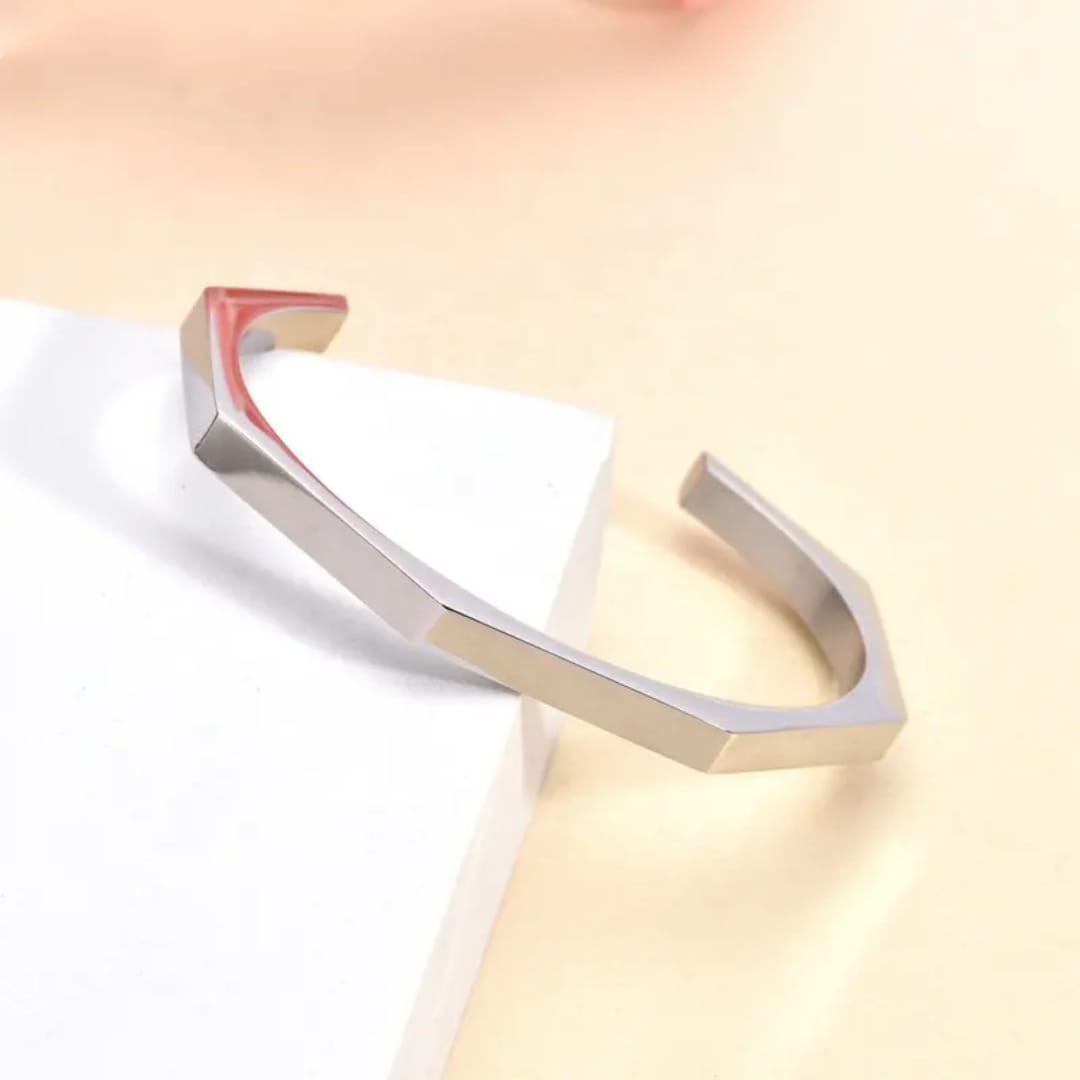 Curve C Cuff Available In Stainless Steel Standard Size