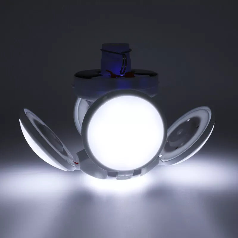 Solar LED Camping Light USB Rechargeable Bulb