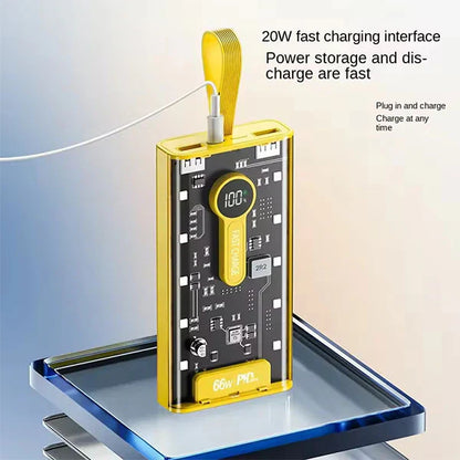 20000mAh 66W Super Fast Charging Power Bank