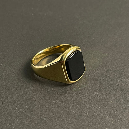 Onyx Stone Ring For Men/Women