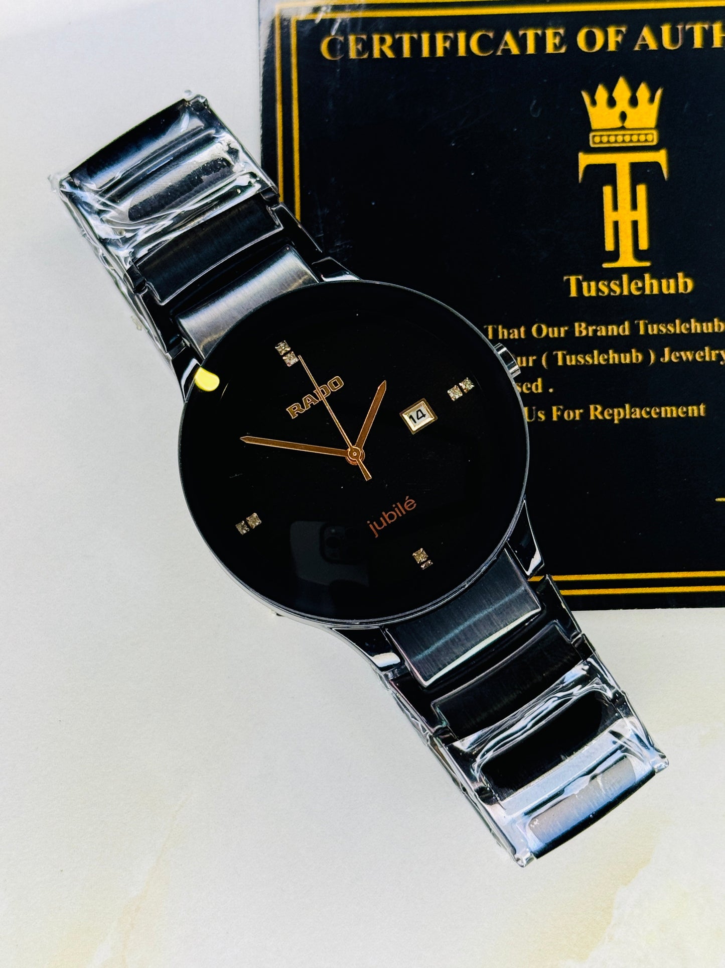 All Black Jubile Rado Watch