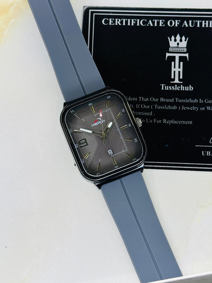 Grey Heryi Seamer Magnet Strap Watch