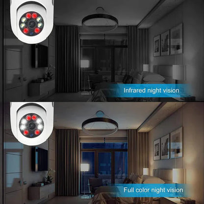 360° Wireless Wifi Panoramic Bulb Camera