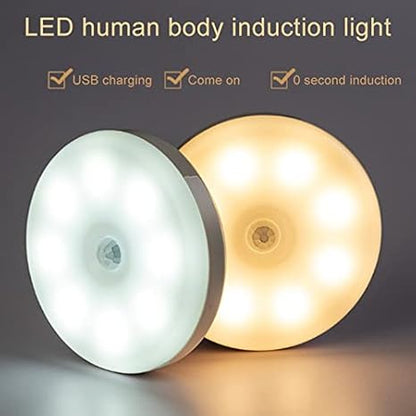 Intelligent night light home wardrobe storage USB light charging