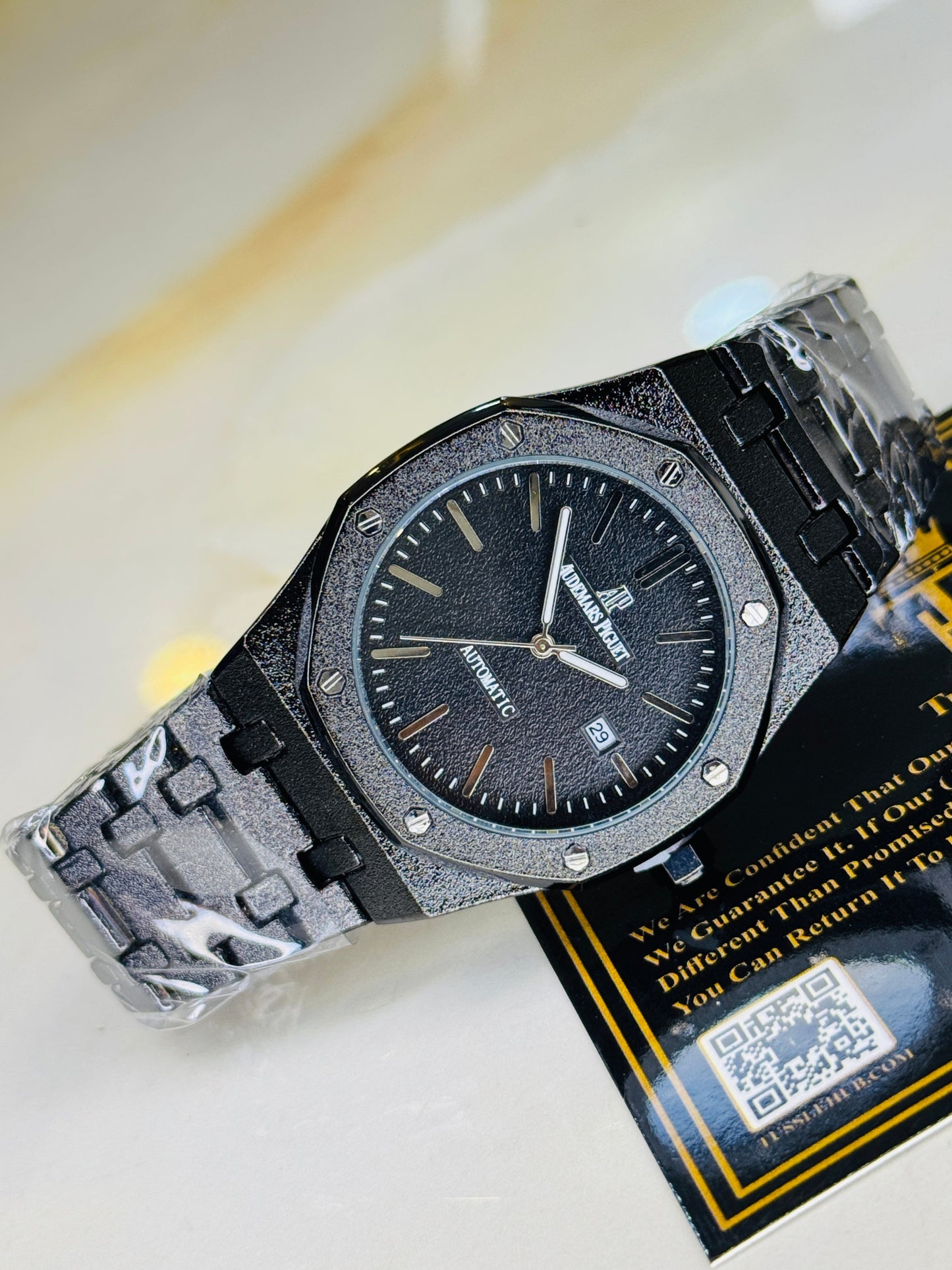 Frosted Black AP Watch