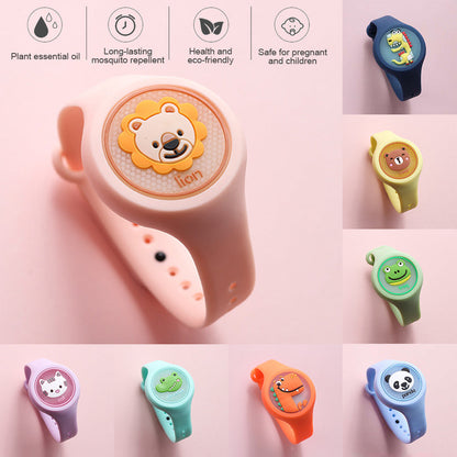 Mosquito Repellent Bracelet for Kids Cartoon Lightweight Watch Outdoors And Indoor