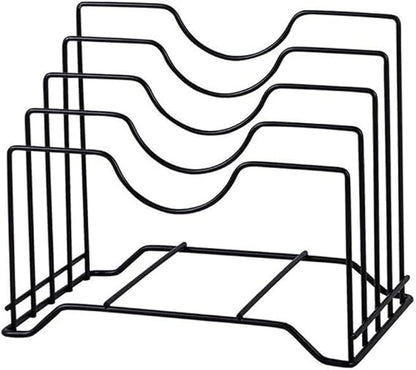 Kitchen Household Floor Standing Cutting Board Storage Rack