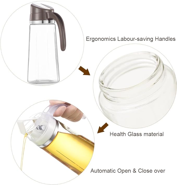 Glass Oil Jug