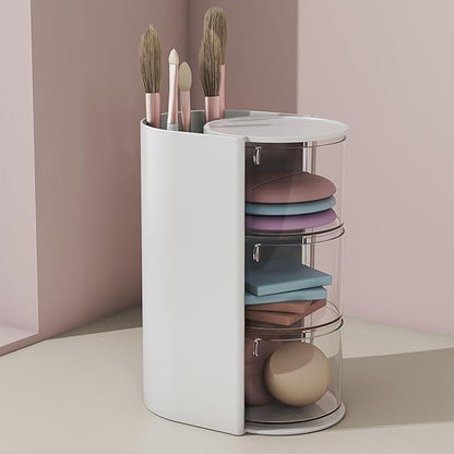 3 Layer Makeup Brush Holder