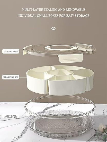 6Grid Rotating Storage Box