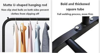 Single Pole Metal Cloth Stand