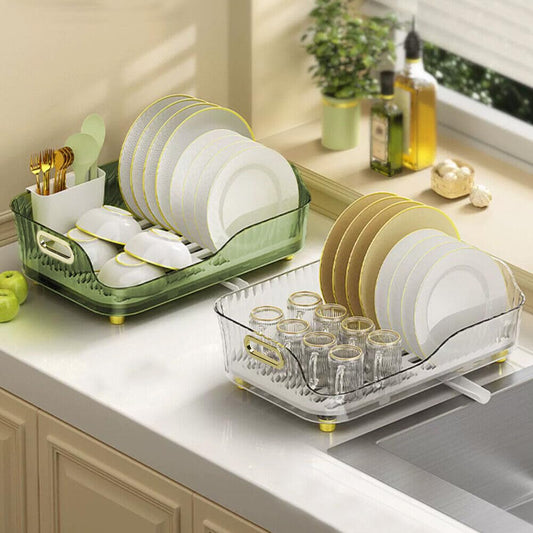 Acrylic Luxury Dish Drain Rack