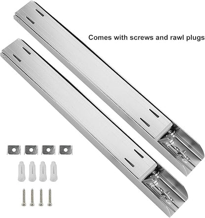 Wall Mount Adjustable Clothes Hanger Rack