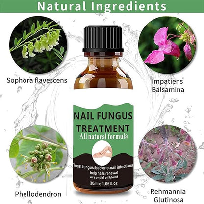 Fungal Nail Treatment - Extra Strong Nail Fungus Treatment for Toenail and Fingernail - Anti fungus Nail Repair and Strengthen, Fix & Renew Damaged, Broken Nails