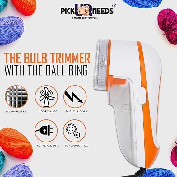 Lint Remover Handy Sweater & Woolen Fabric Lint Shaver for Clothes (Electric) with Extra Blade