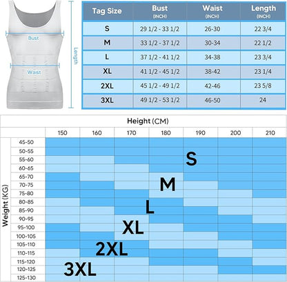 Slim 'n Lift Slimming Vest for Men