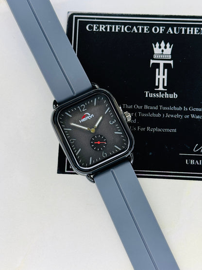 Grey Heryi Seamer Down Second Magnet Strap Watch
