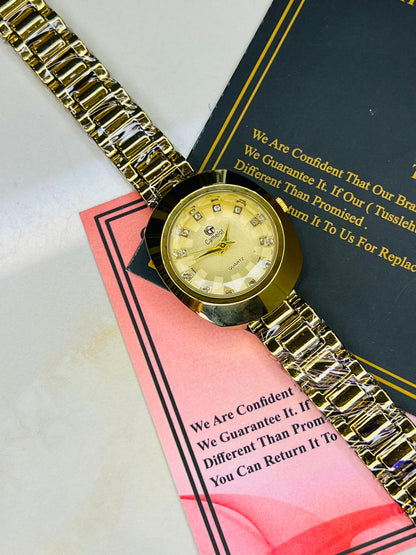 All Gold Rado Diastar Watch For Her