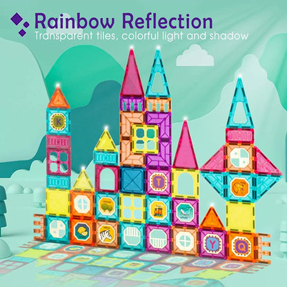 Magnetic DIY Building Blocks – 111 pieces