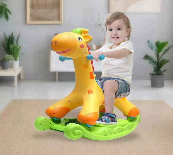 2 in 1 Rocking and Riding Giraffe