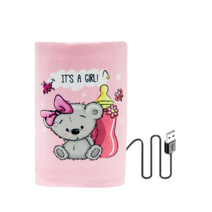 Portable USB Baby Bottle Warmer Material Anti-Wrinkle And Durable