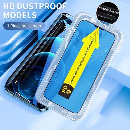 iPhone Glass Screen Protector With Applying kit