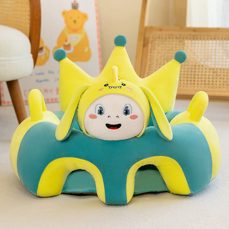 Soft And Comfy Baby Crown Sofa Floor Seats