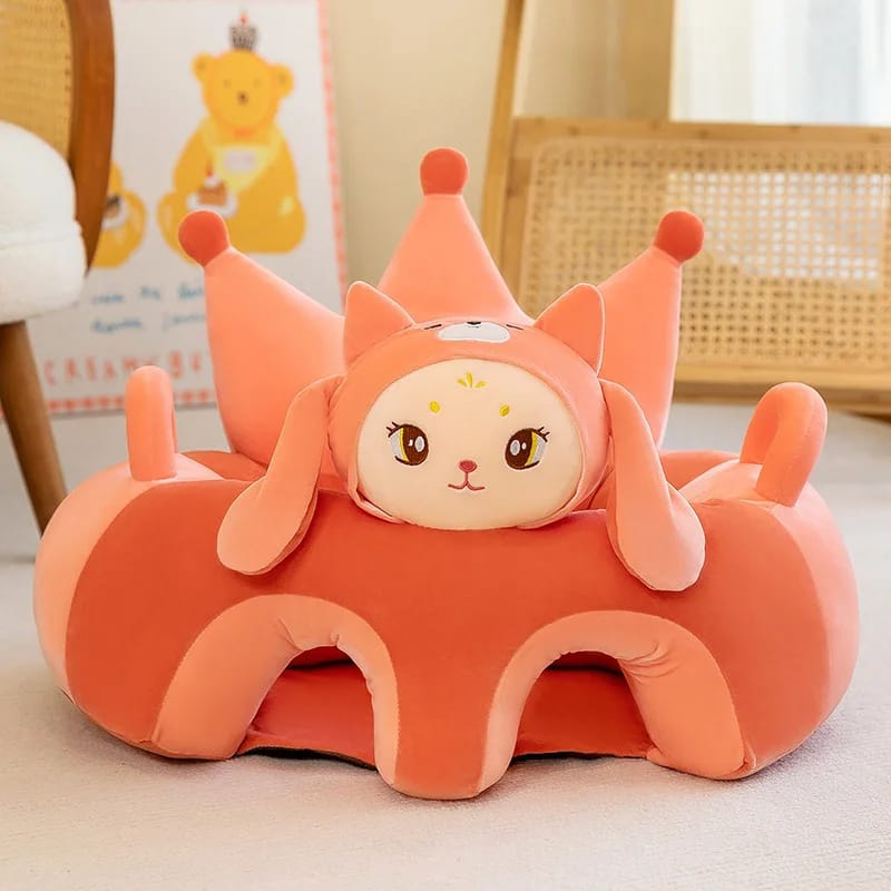 Soft And Comfy Baby Crown Sofa Floor Seats